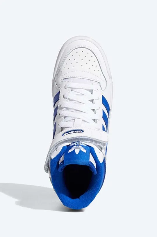 adidas Originals leather sneakers Forum Mid J white color