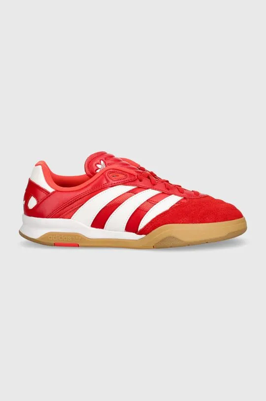 adidas Originals leather sneakers Predator Mundial red color IG3990