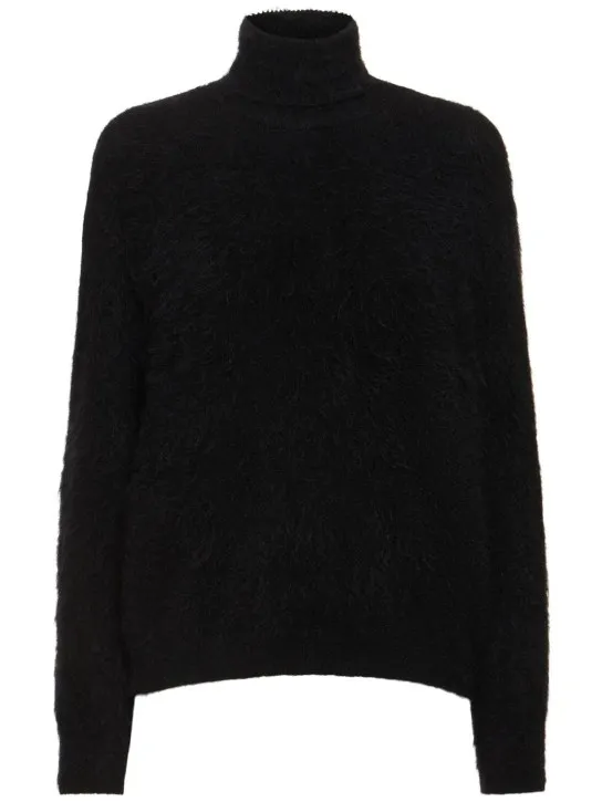 Alberta Ferretti   Mohair blend turtleneck sweater 