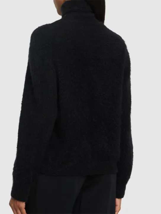 Alberta Ferretti   Mohair blend turtleneck sweater 