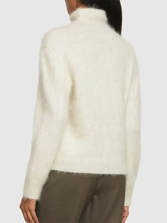 Alberta Ferretti   Mohair blend turtleneck sweater 