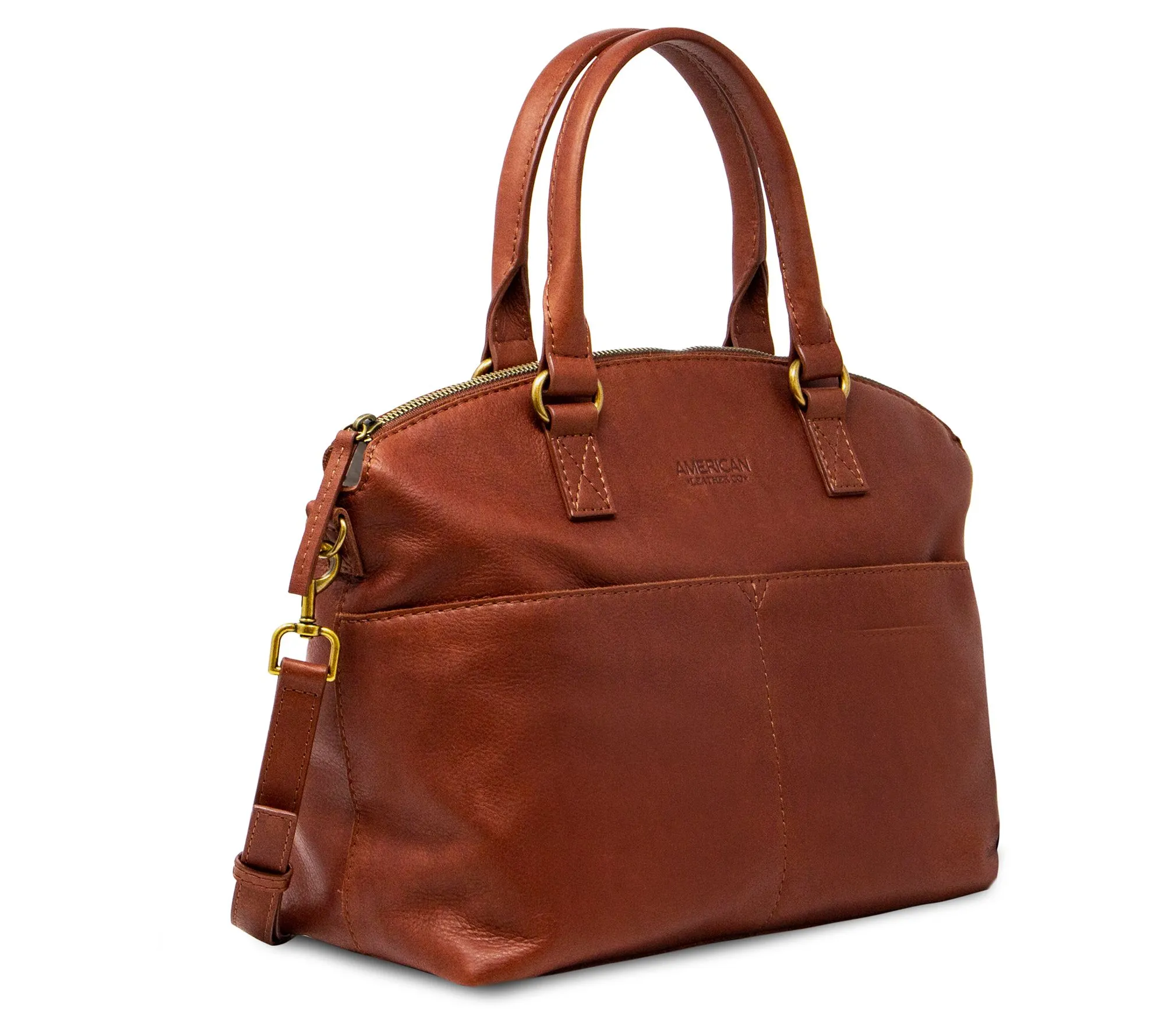 American Leather Co. Carrie Dome Satchel