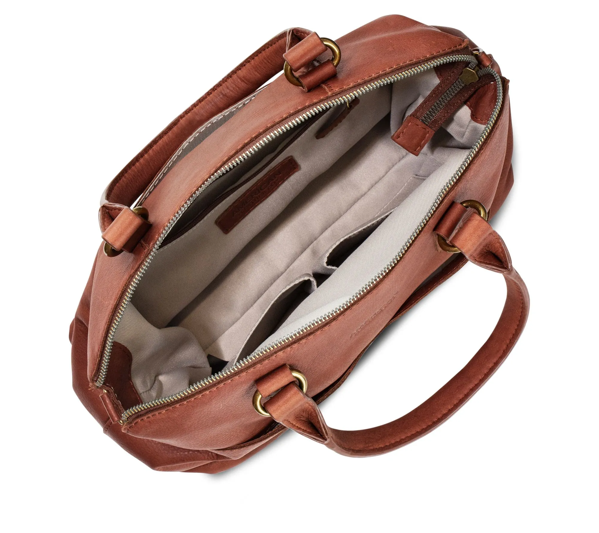 American Leather Co. Carrie Dome Satchel