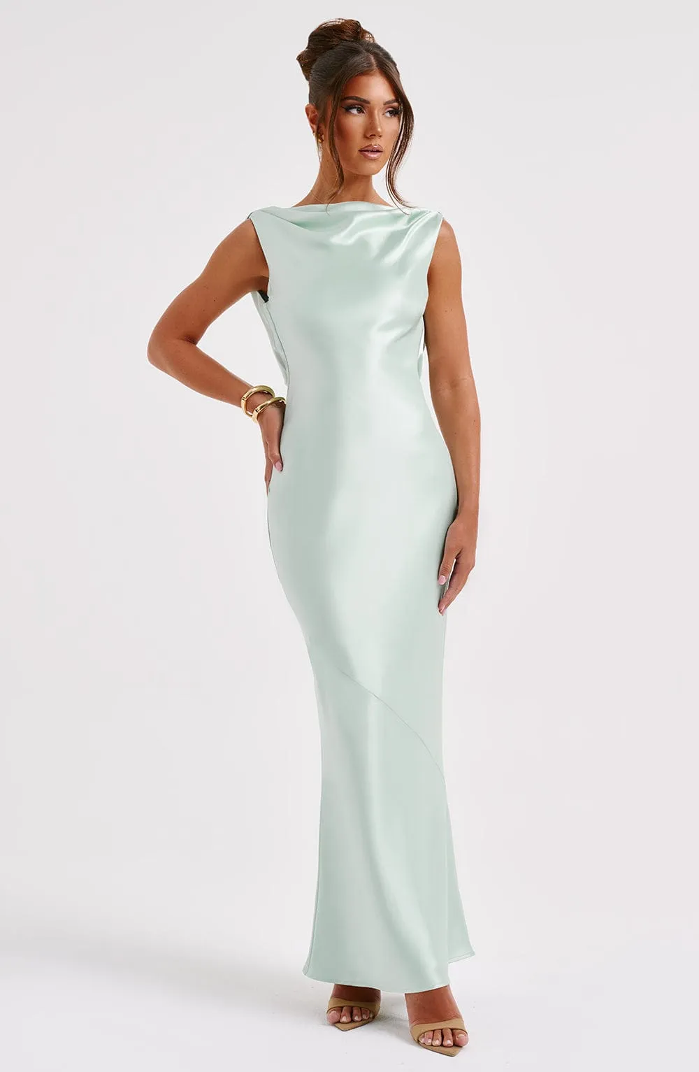 Azuri Maxi Dress - Turquoise