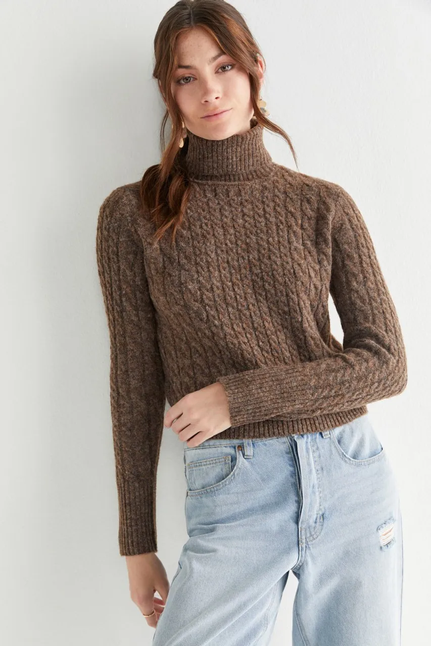 Becci Turtleneck Pullover