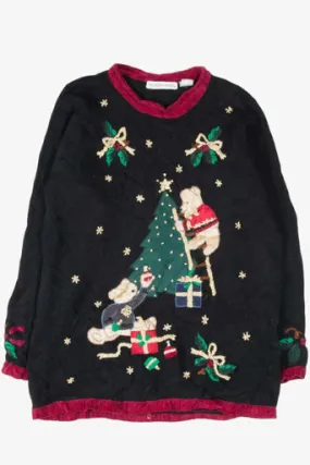 Black Ugly Christmas Pullover 53475