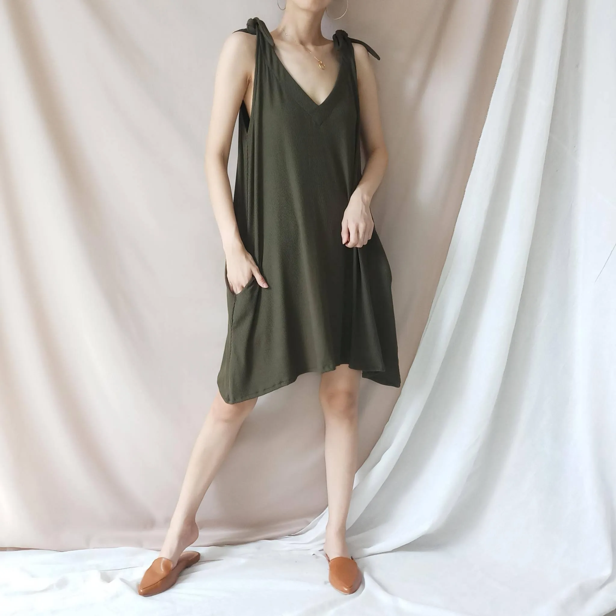 BREEZY  Multiway Soft Ribbed Dress