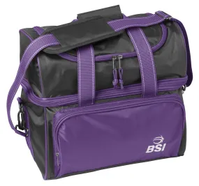 BSI Taxi Single Tote Purple/Black