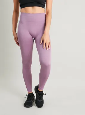 Buy Active Heather Pink Seamfree Leggings L | Leggings | Tu