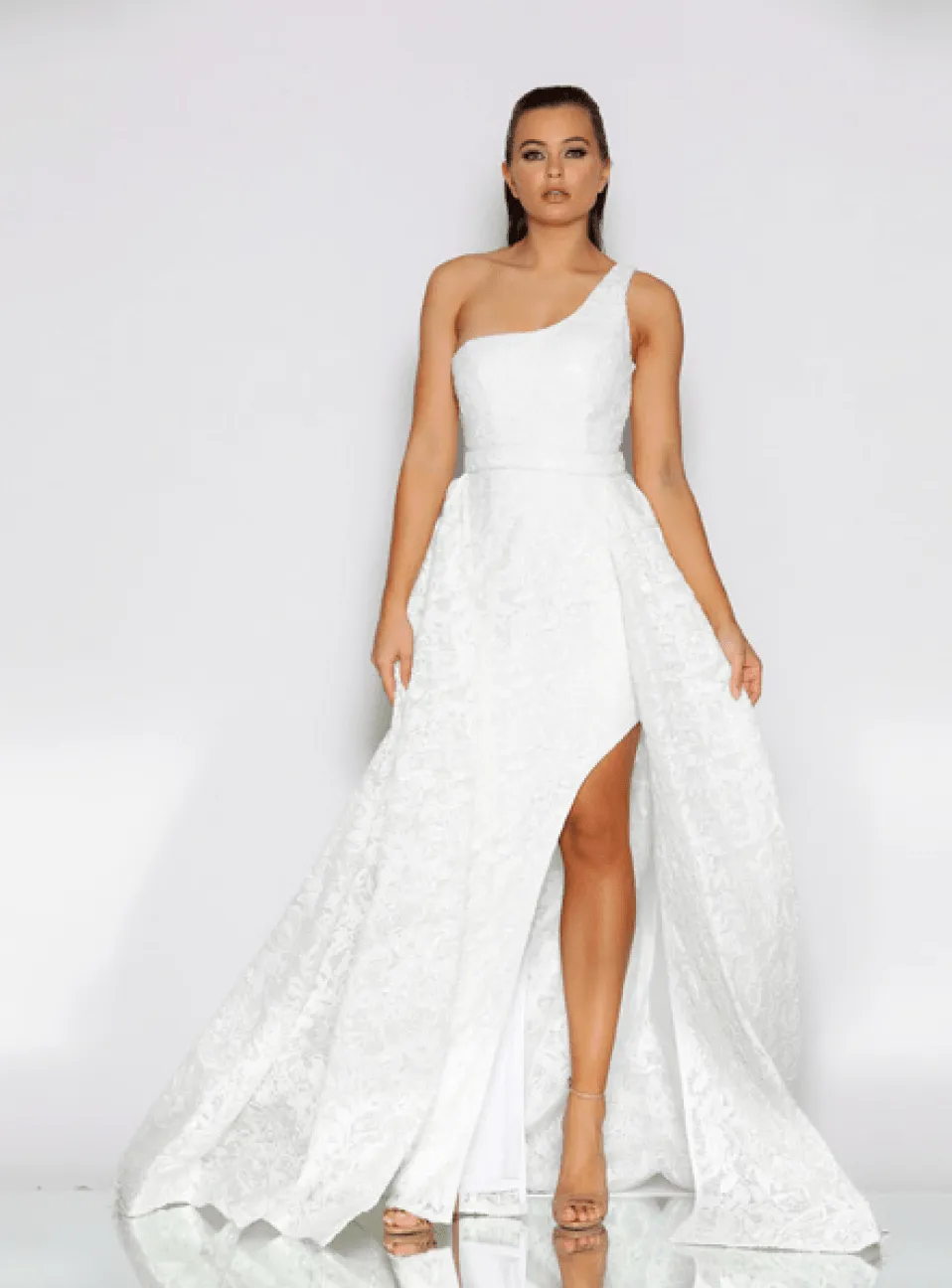 BUY IT JADORE Samantha Gown with Overskirt JX2010 (White)