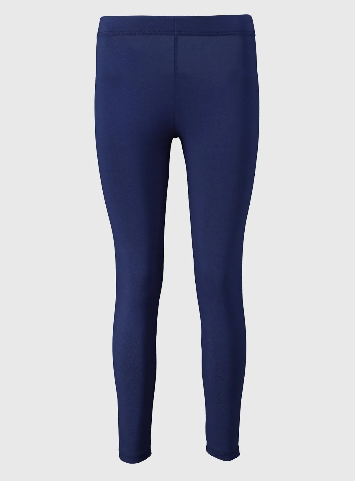 Buy Navy Luxurious Soft Touch Leggings 24L | Leggings | Tu