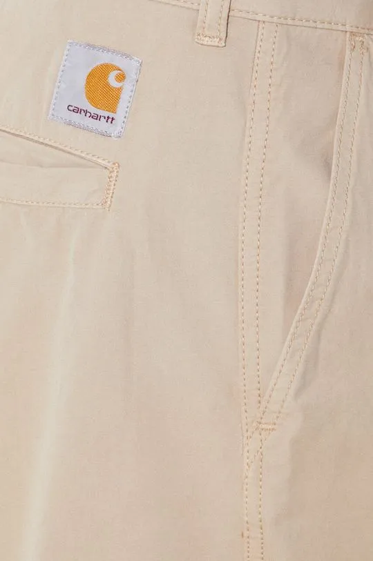 Carhartt WIP cotton trousers Colston Pant beige color I031514.G1GD