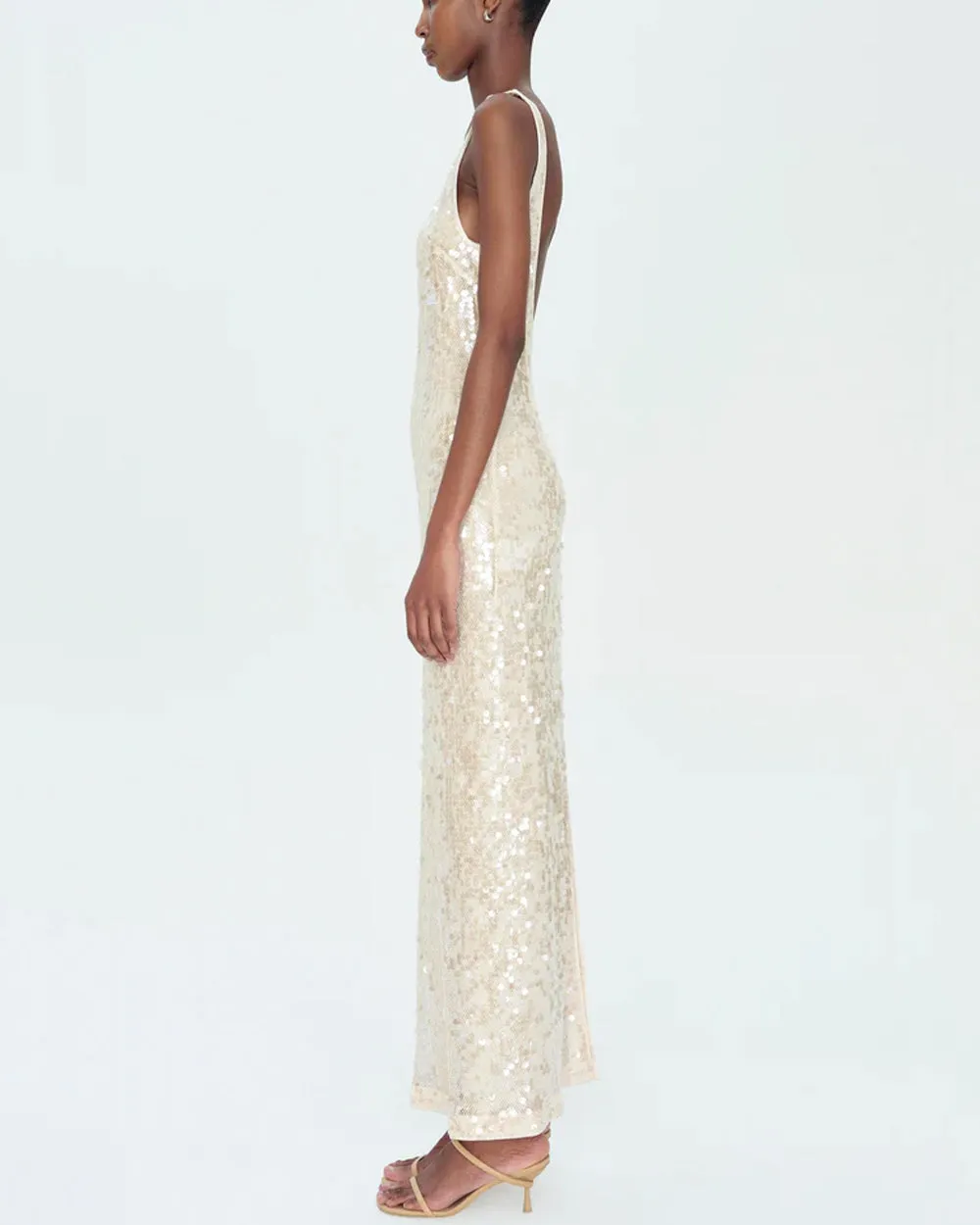 Champagne Bex Maxi Dress