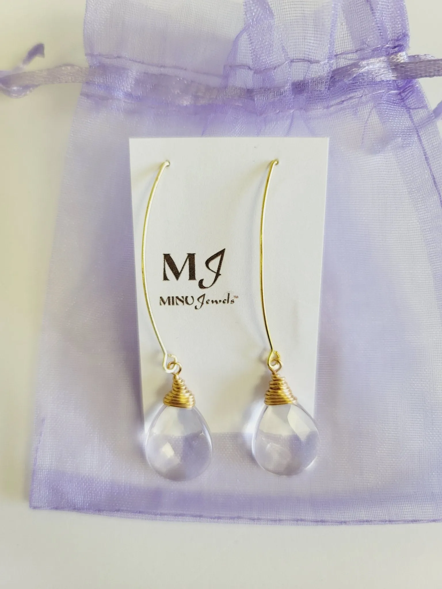 Clara Quartz Earrings