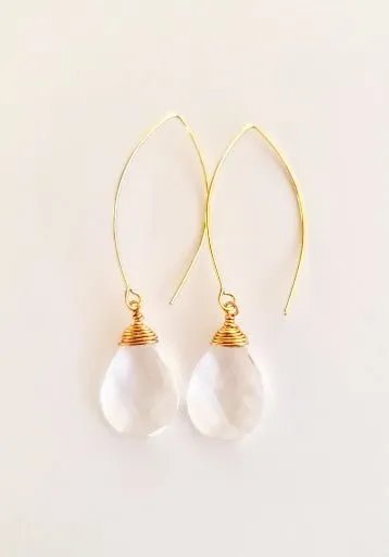 Clara Quartz Earrings