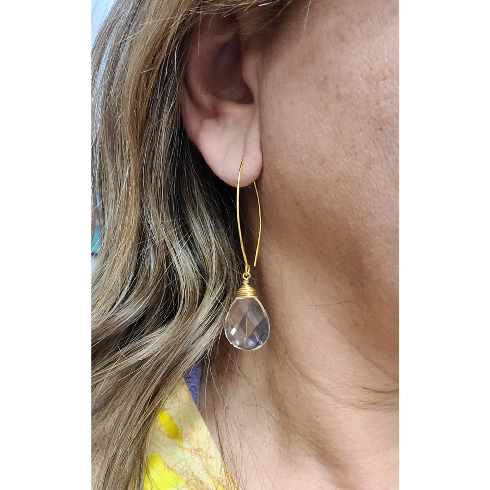 Clara Quartz Earrings