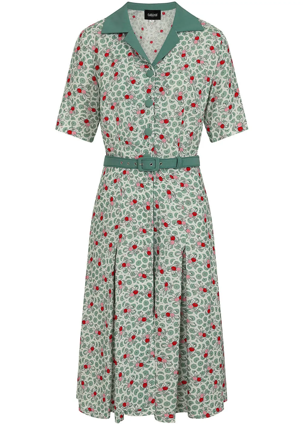 Collectif Gloria Berry Bush 40's Dress Multi