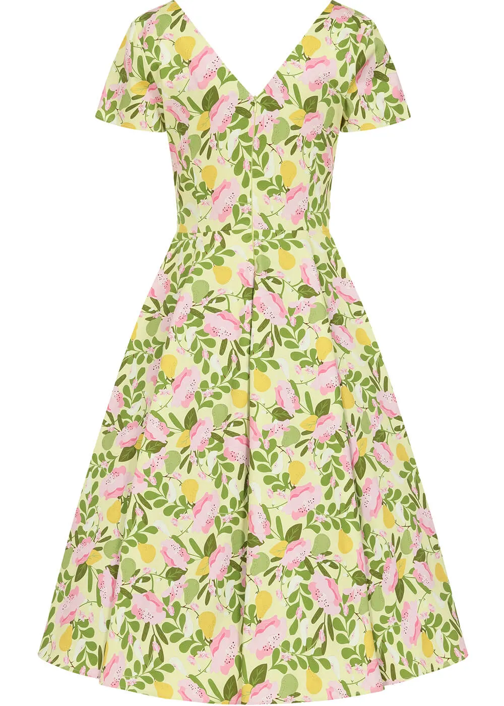 Collectif Maria English Orchard 50's Swing Dress Multi