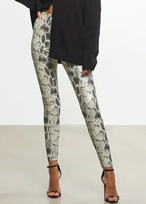 Commando Faux Leather Python Leggings ()