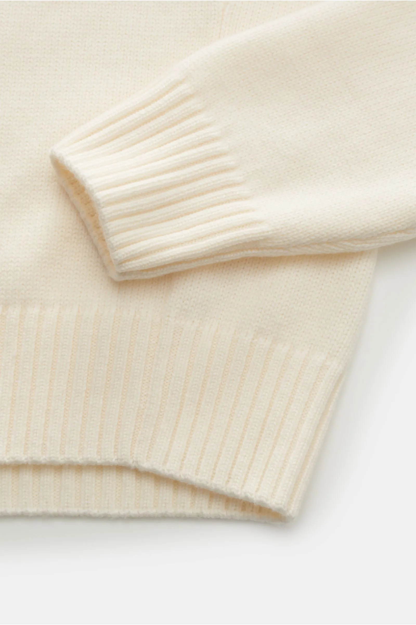 CRUCIANI turtleneck jumper cream