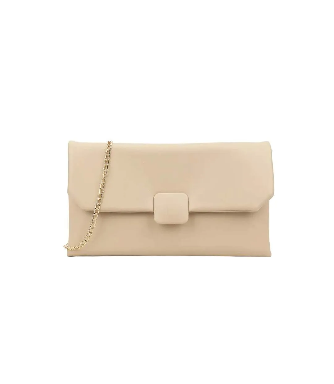 Deltaz clutch bag one size beige Where´s That From