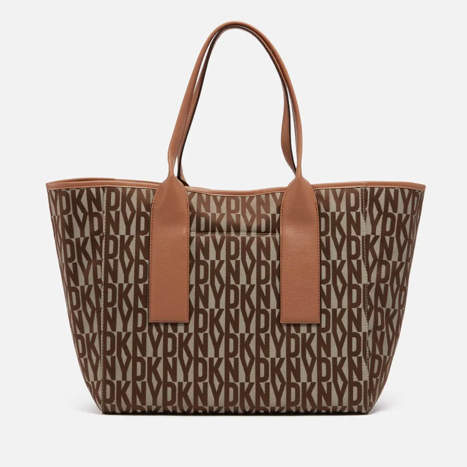 DKNY Grayson Large Logo-Jacquard Tote Bag