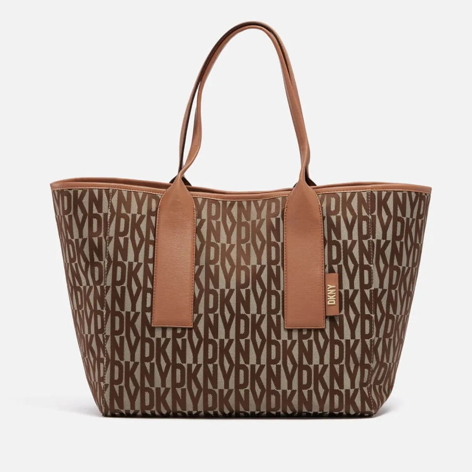 DKNY Grayson Large Logo-Jacquard Tote Bag