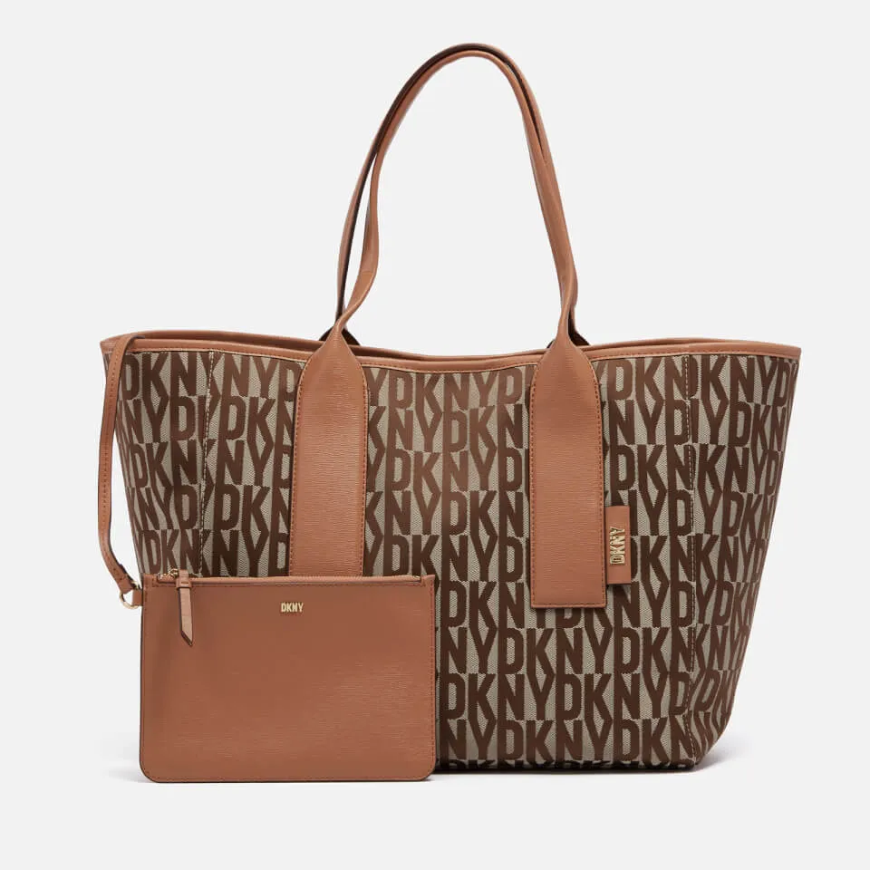 DKNY Grayson Large Logo-Jacquard Tote Bag