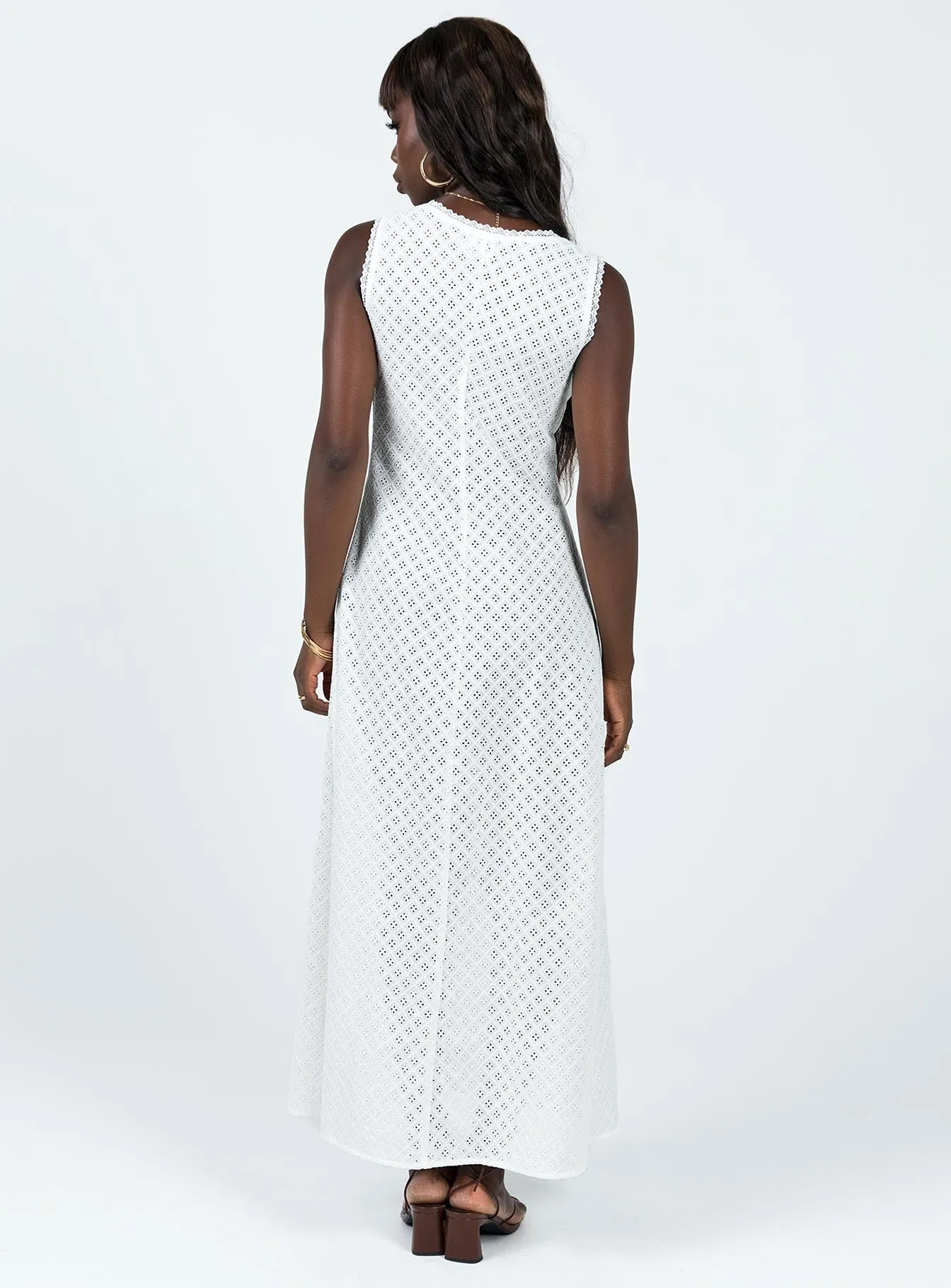 Eason Maxi Dress White