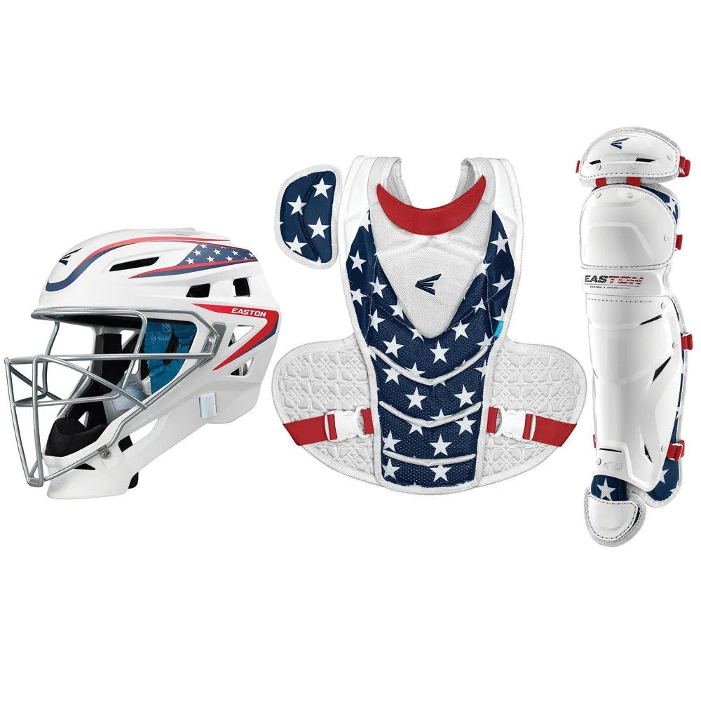 Easton Jen Schro The Very Best Stars & Stripes Fastpitch Catcher's Set: A165448 / A165449