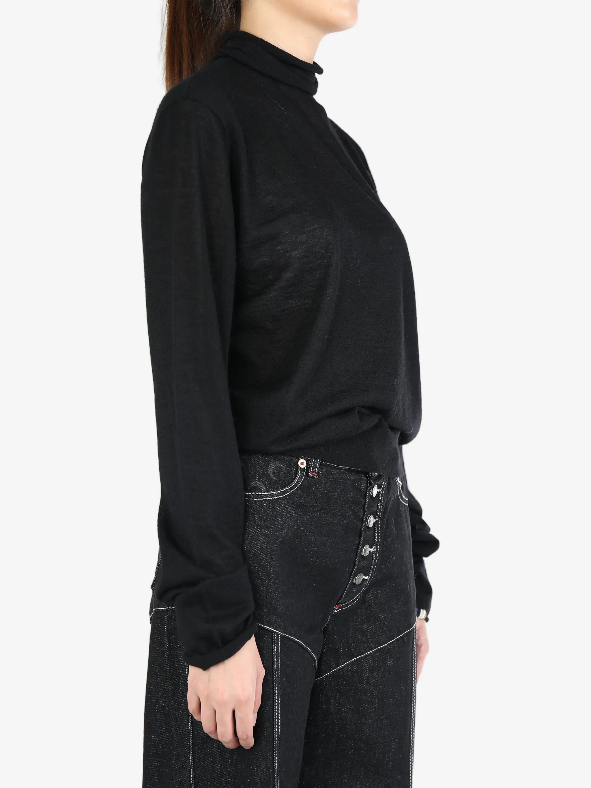 EXTREME CASHMERE - Unisex N°365 Thunder Turtleneck