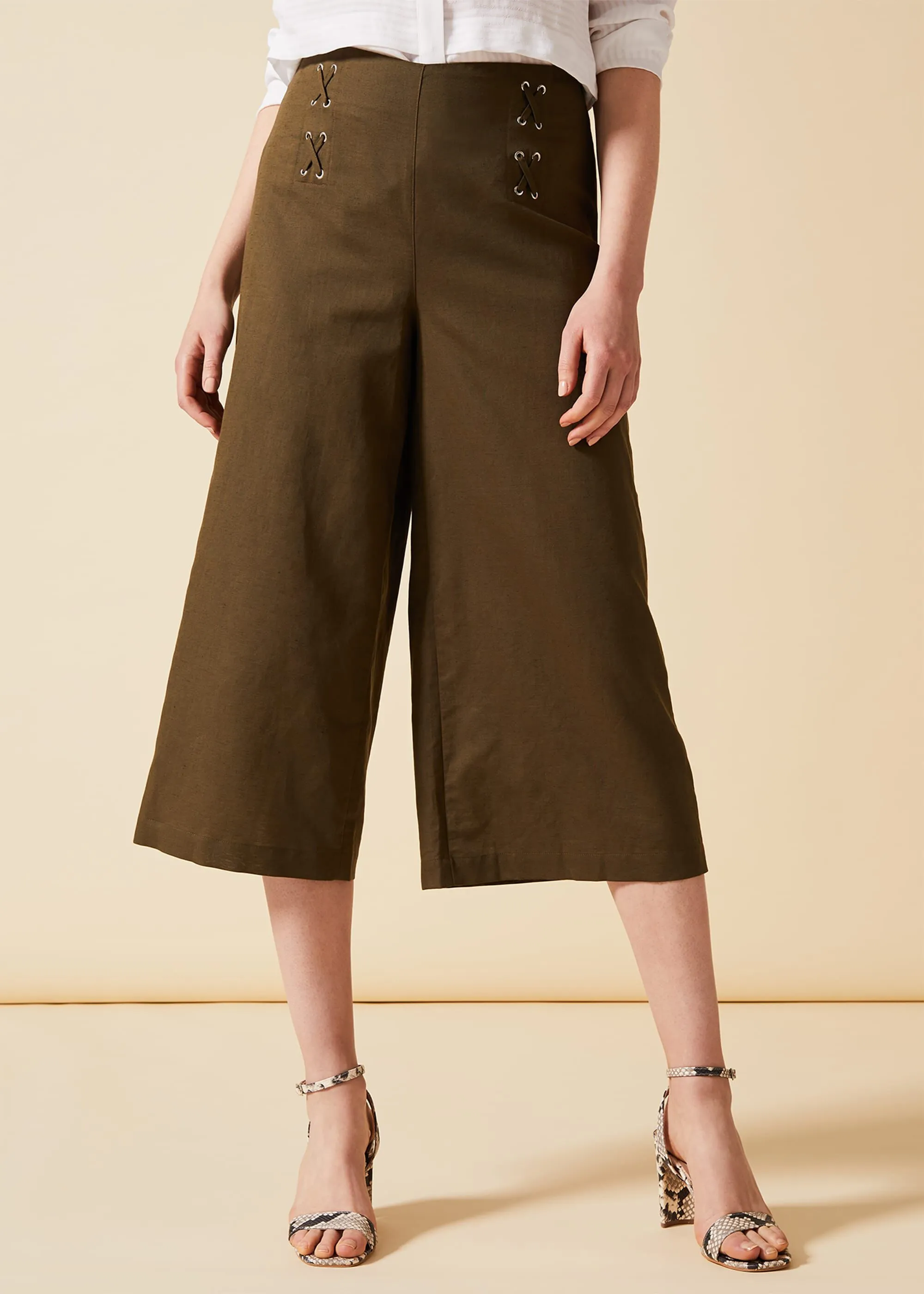 Eyelet Culottes