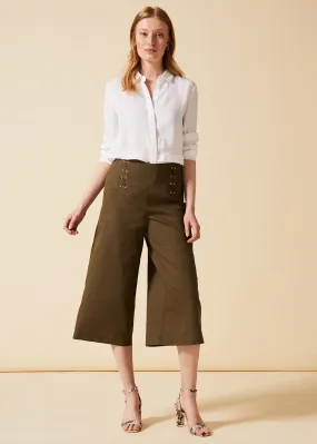 Eyelet Culottes