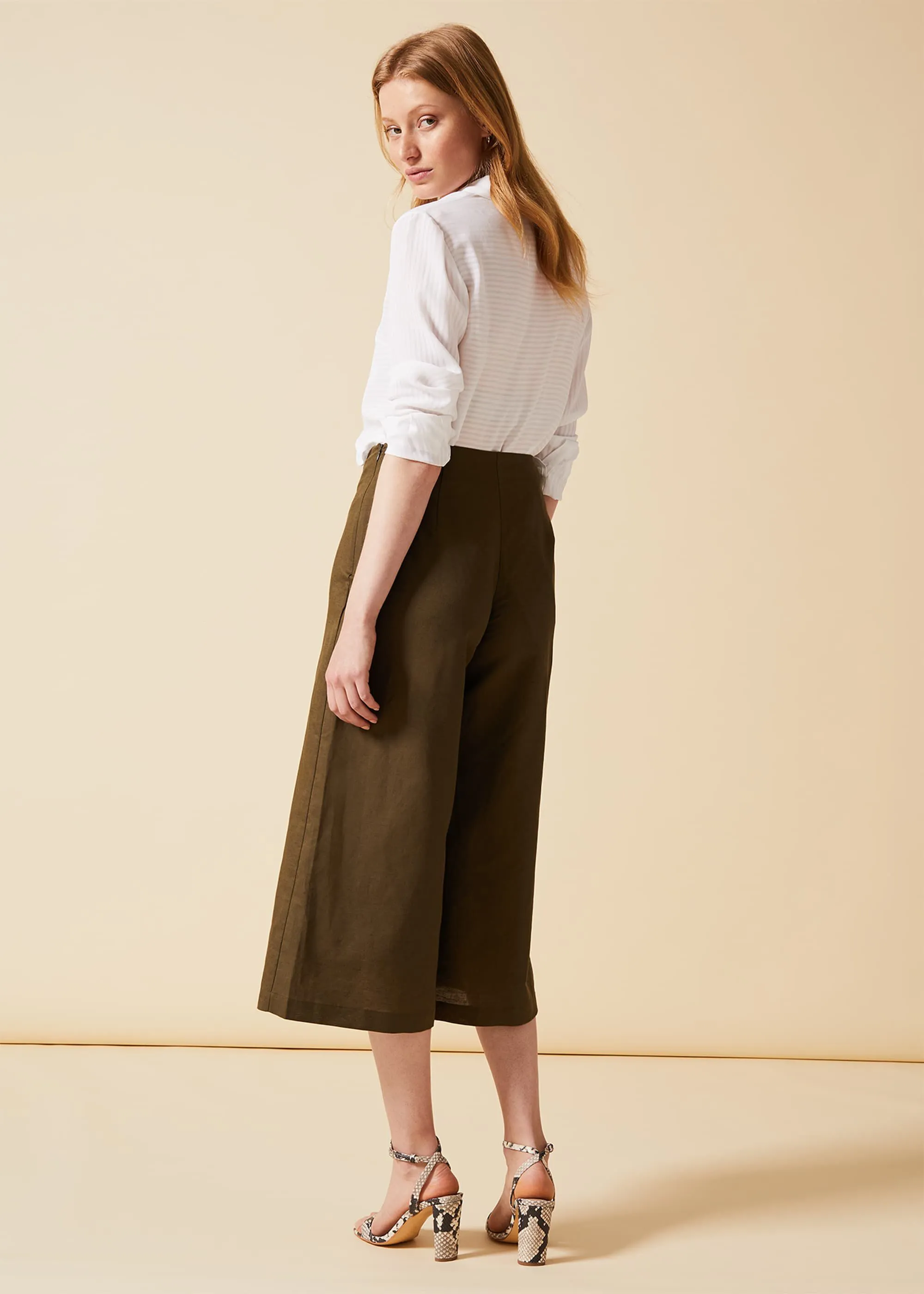 Eyelet Culottes