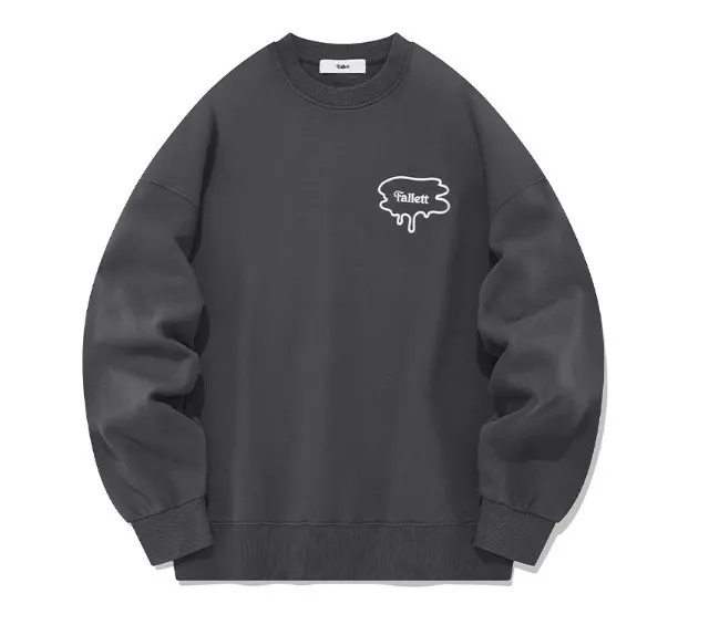 Fallett  |Unisex Street Style Long Sleeves Cotton Logo Sweatshirts