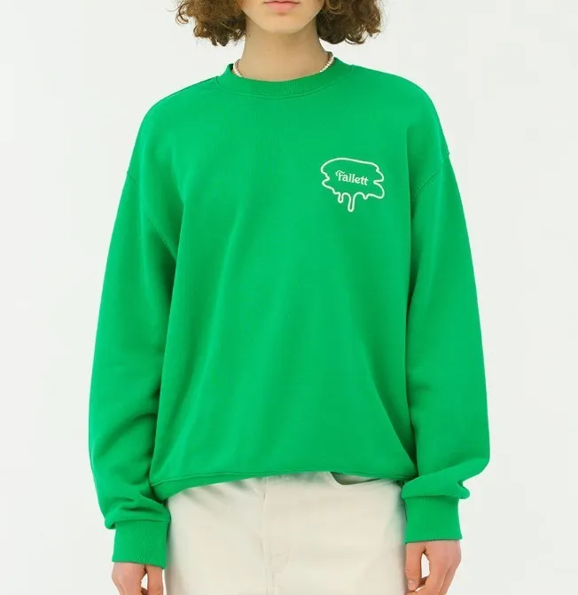 Fallett  |Unisex Street Style Long Sleeves Cotton Logo Sweatshirts