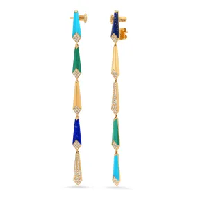 Feather long Earrings *NEW*