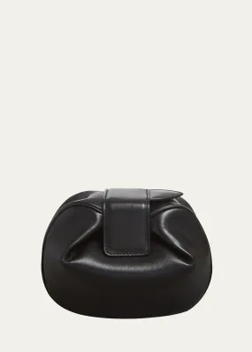 Gabriela Hearst Demi Lamb Leather Clutch Bag