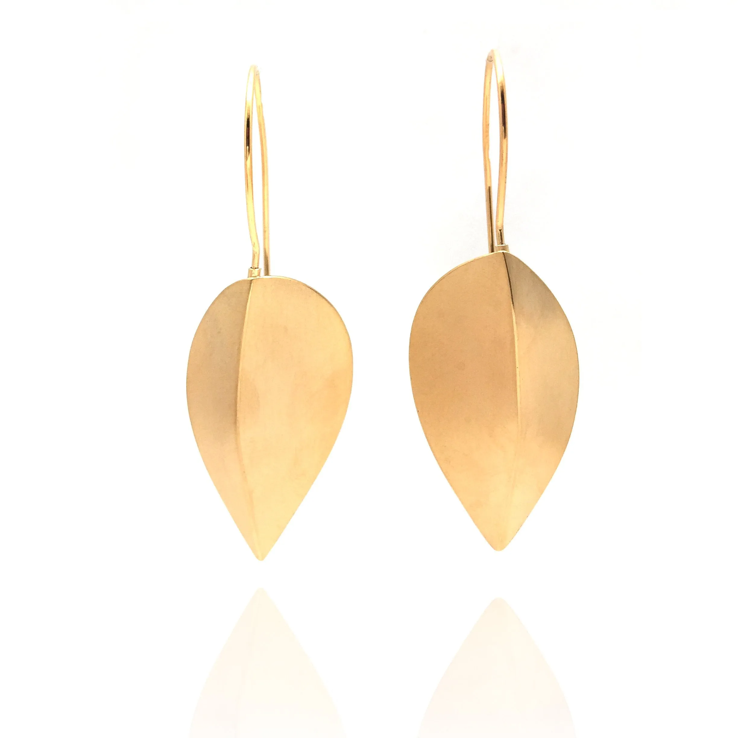 Golden Leaf Earrings