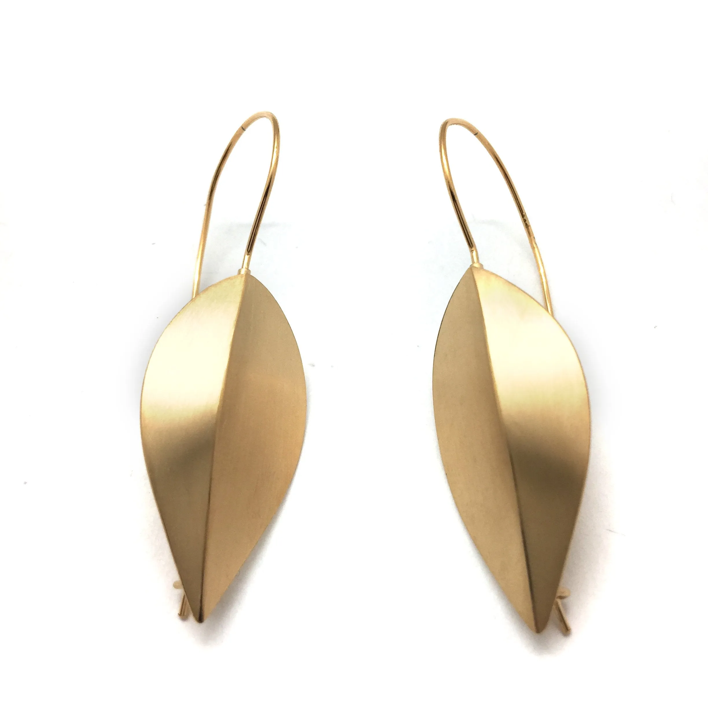 Golden Leaf Earrings