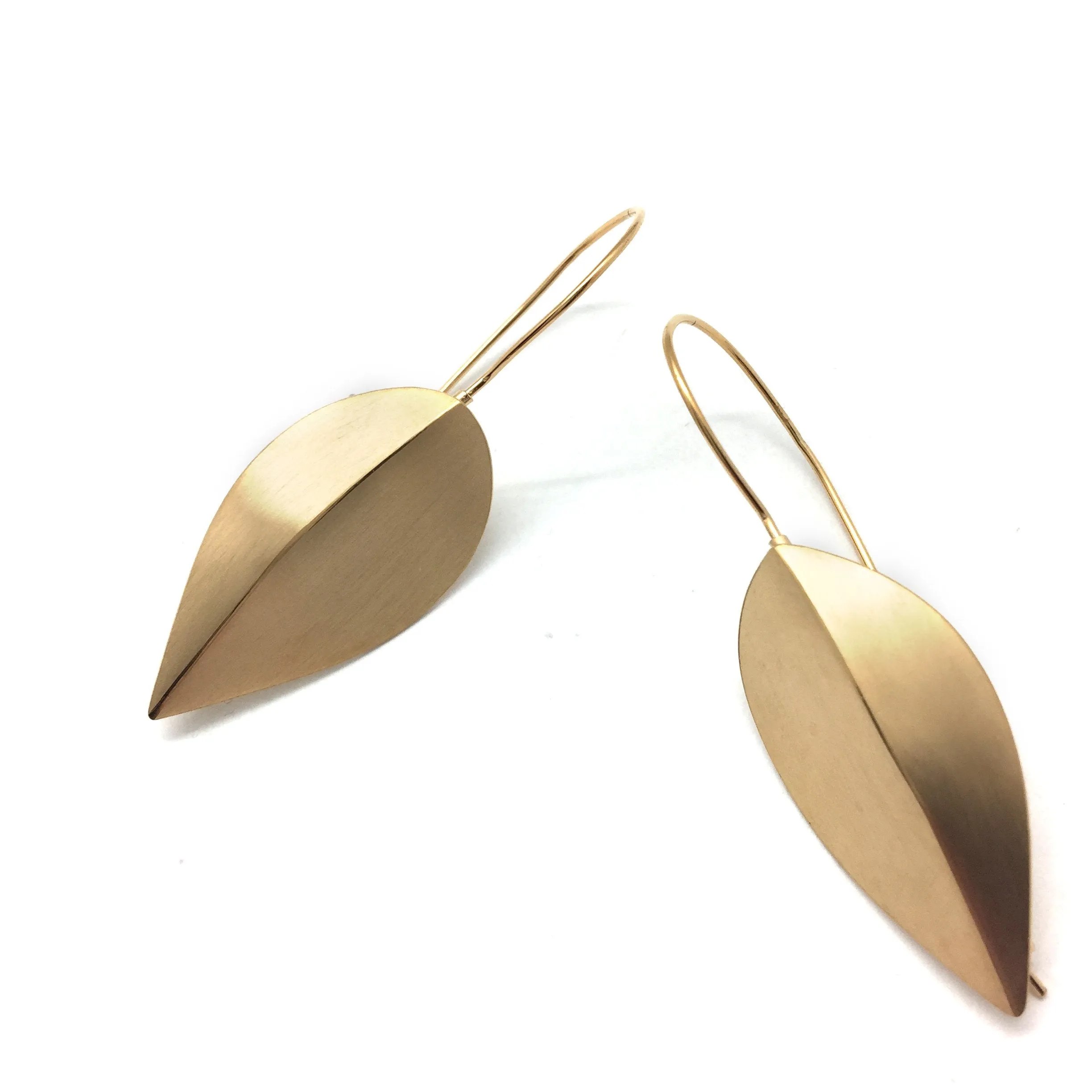 Golden Leaf Earrings