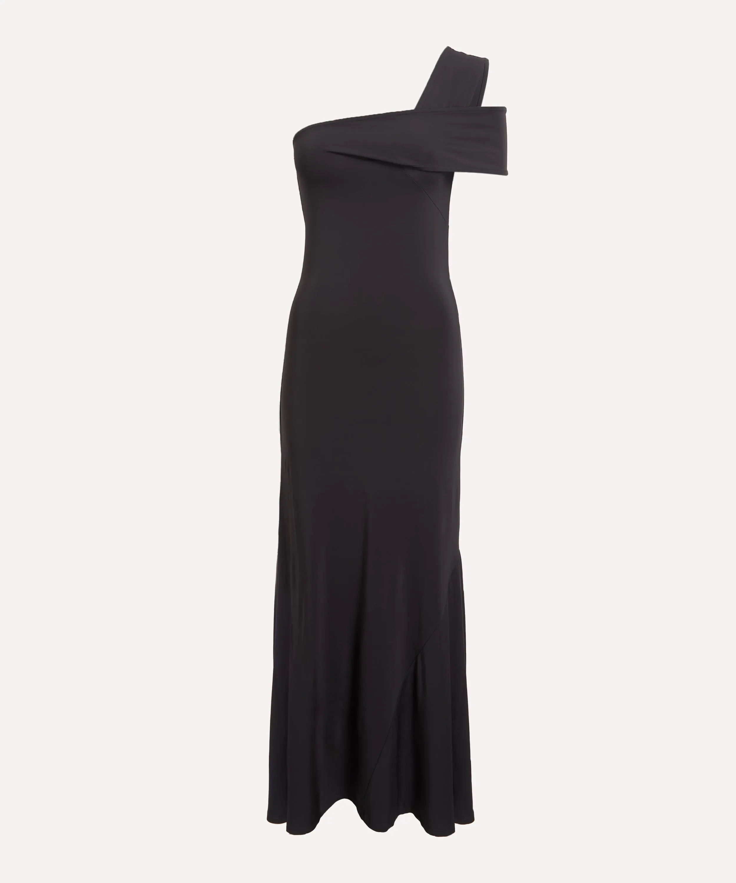 Howa Asymmetric Maxi Dress