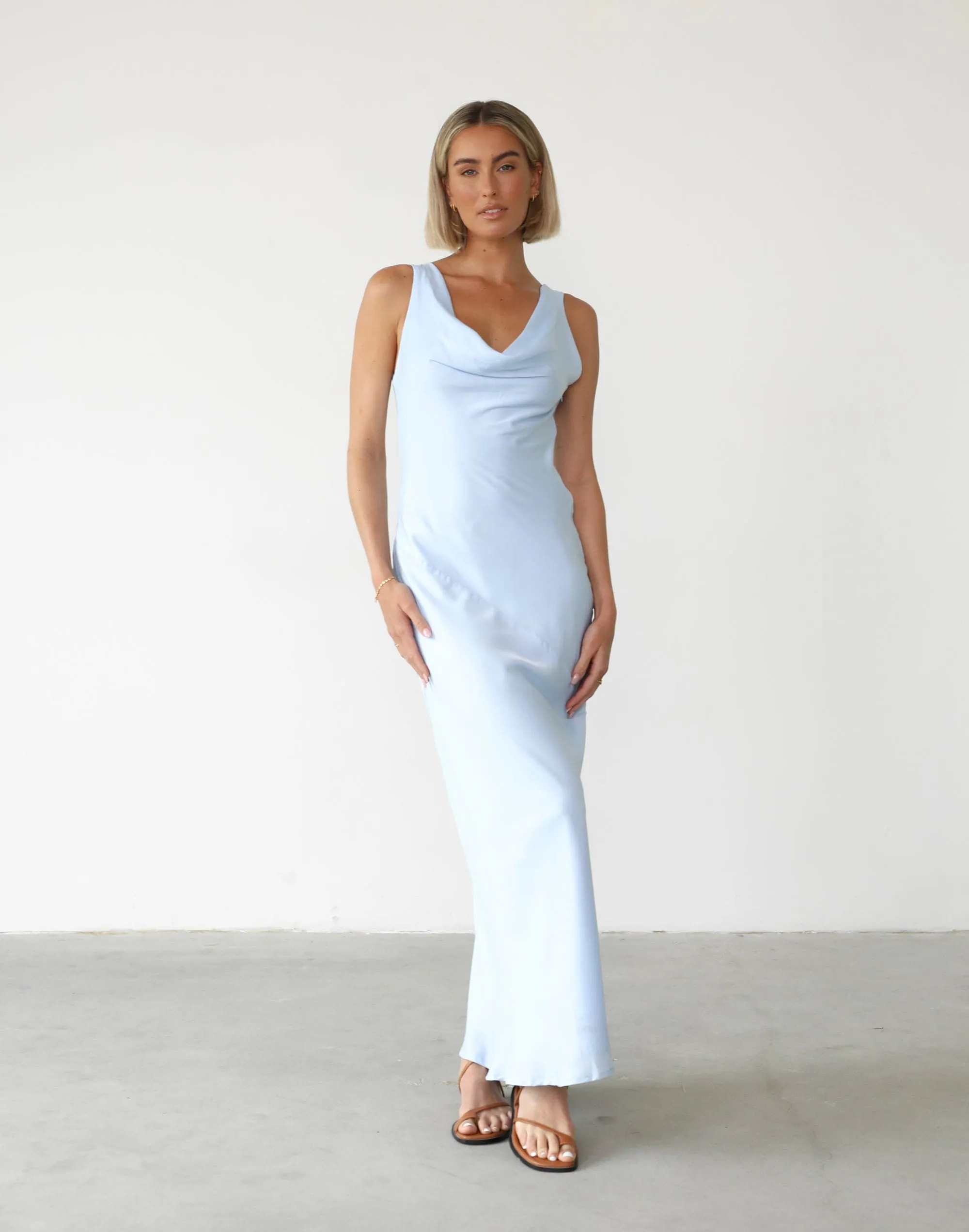 Imogen Maxi Dress (Sky)