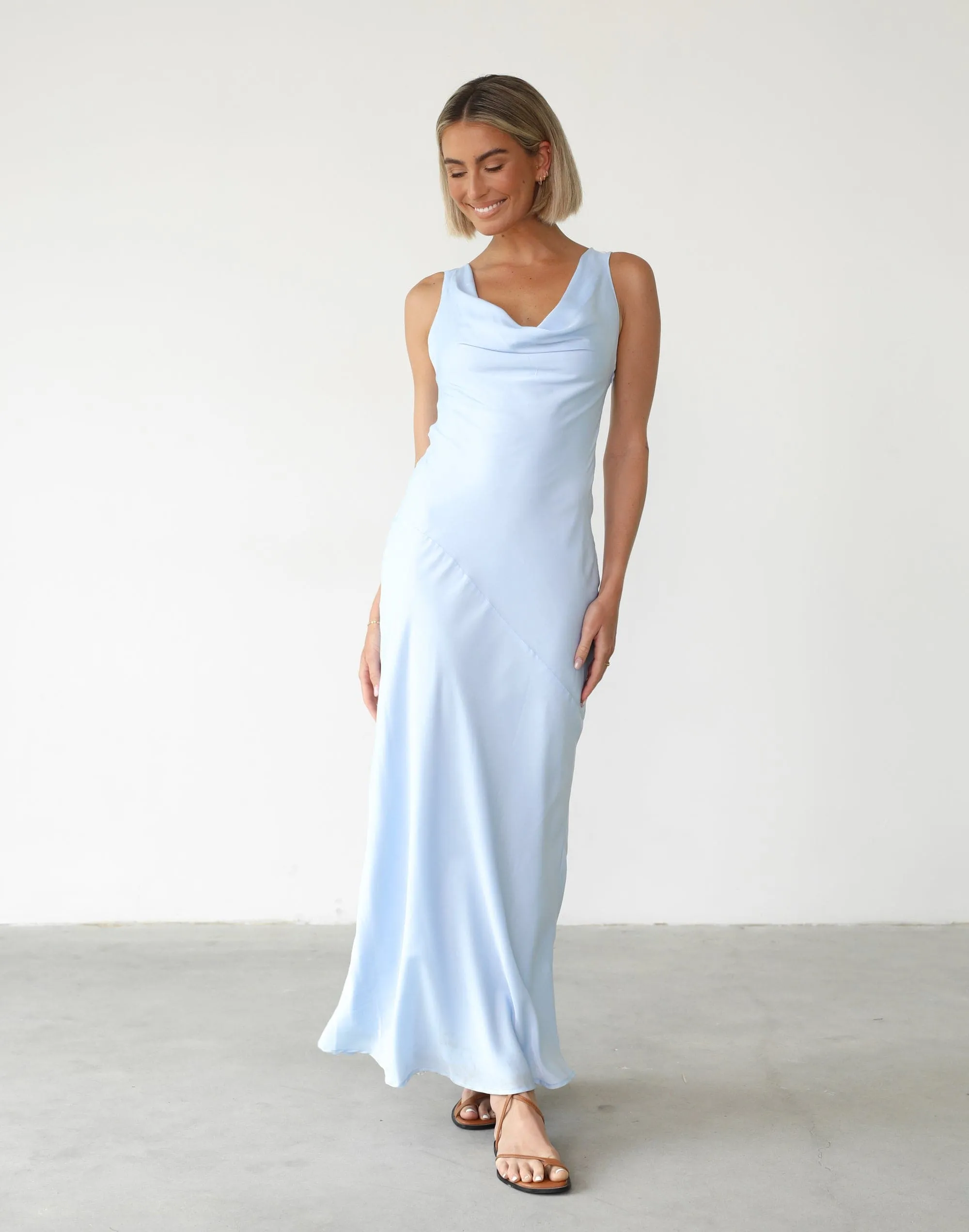 Imogen Maxi Dress (Sky)