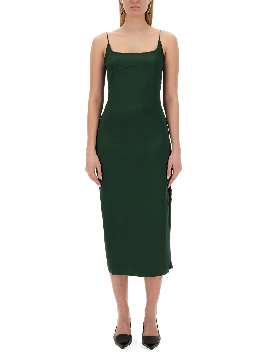 JACQUEMUS    VISCOSE KNIT NIGHT DRESS