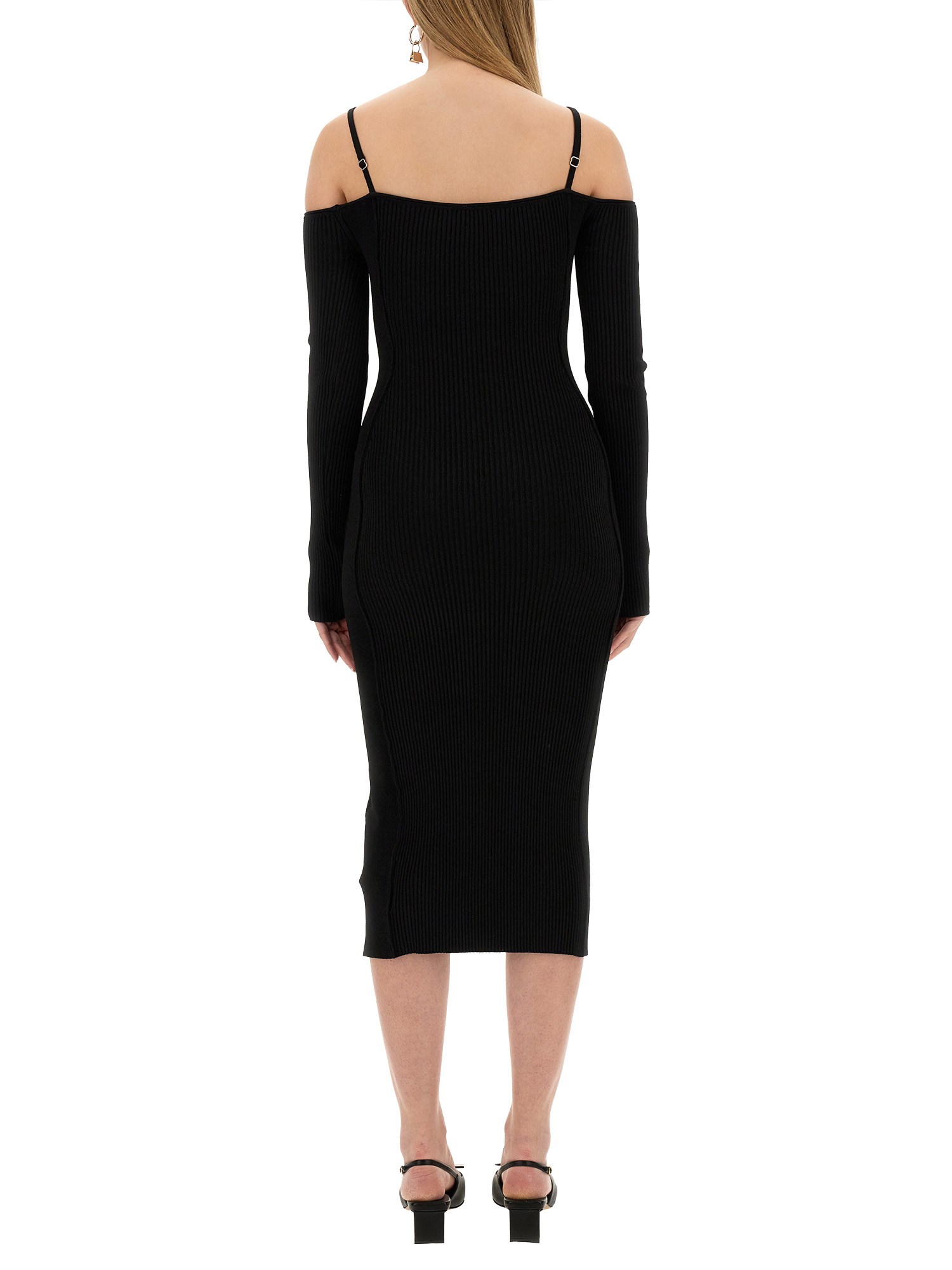 JACQUEMUS    VISCOSE KNIT SIERRA DRESS