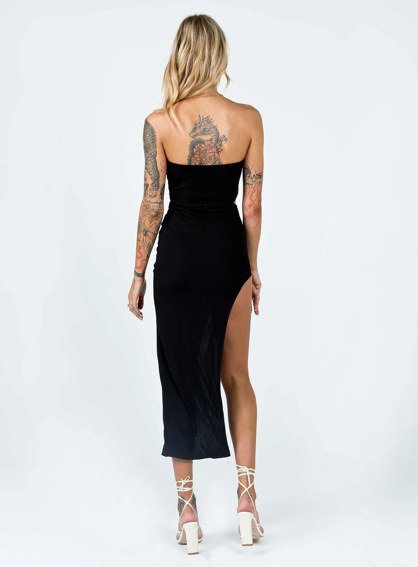 Jaxon Midi Dress Black