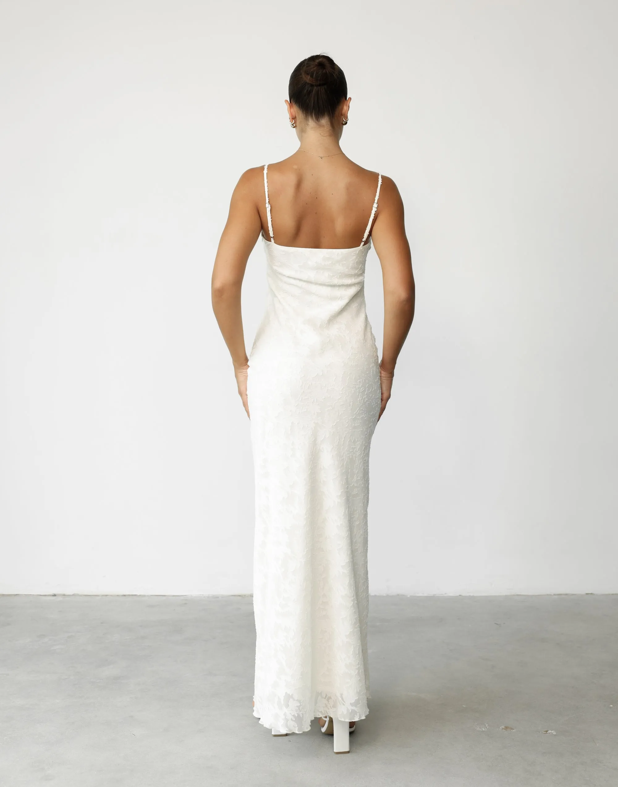 Juliet Maxi Dress (Cream)