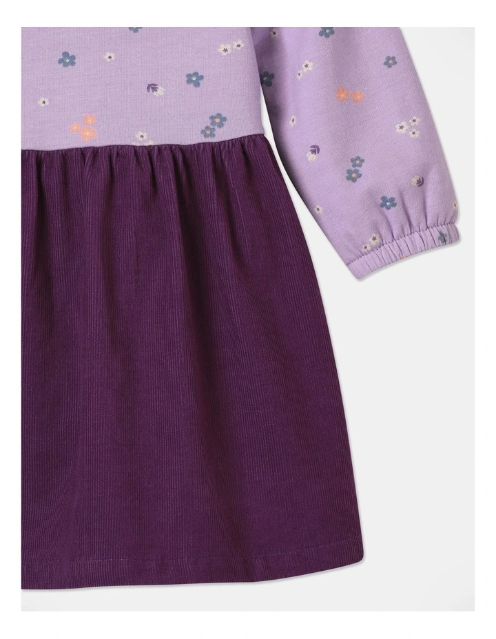 Knit  Dress in Deep Purple