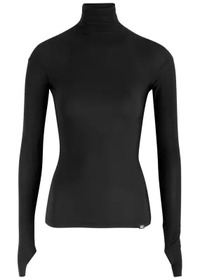 KNWLS Luce layered stretch-jersey top  
                         
                     
                